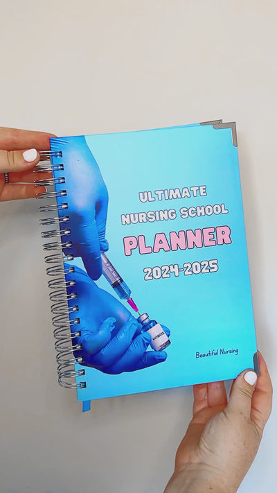 Nursing School Planner | Dated JUN 2024 - DEC 2025